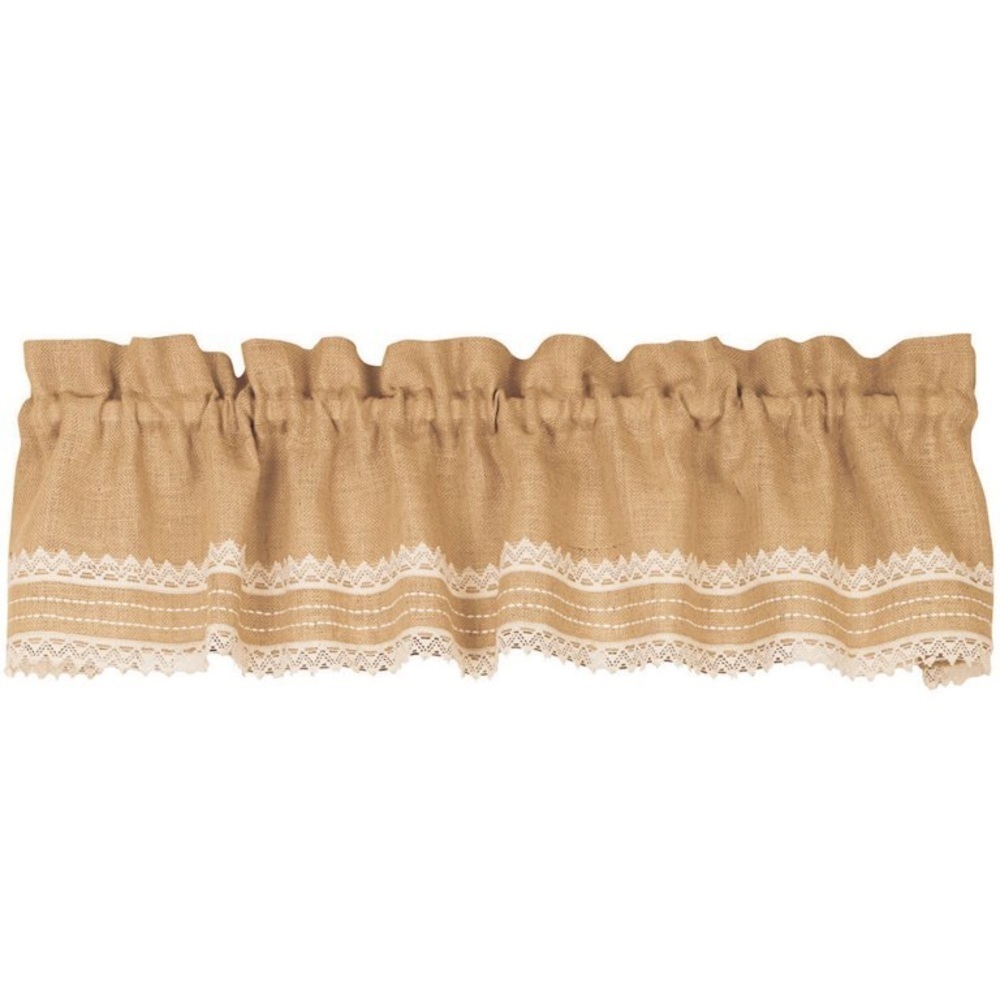 The Country House Collection AbigailBurlapValance